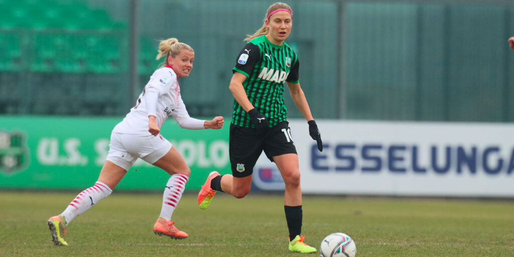 sassuolo-milan 1-1 femminile