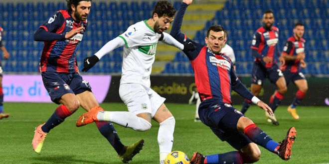crotone-sassuolo 1-2