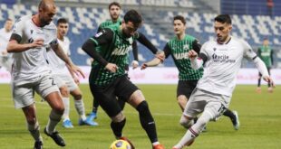 sassuolo-bologna 1-1 caputo sansone