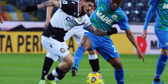 udinese sassuolo in tv statistiche precedenti