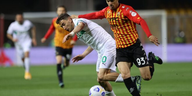 tabellino benevento-sassuolo