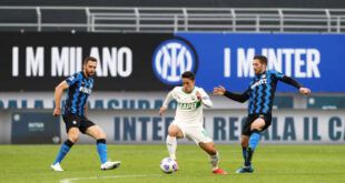 diretta sassuolo inter
