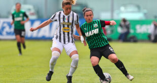 diretta sassuolo juventus femminile