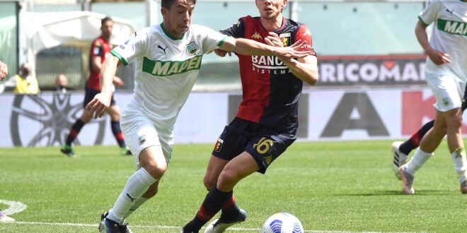 tabellino sassuolo genoa