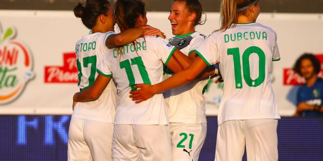 sassuolo milan femminile in tv