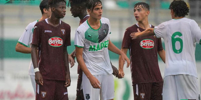 giovanili sassuolo programma weekend