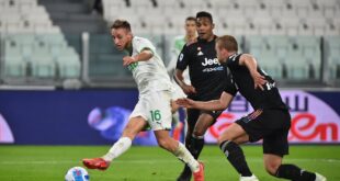 TABELLINO JUVENTUS SASSUOLO