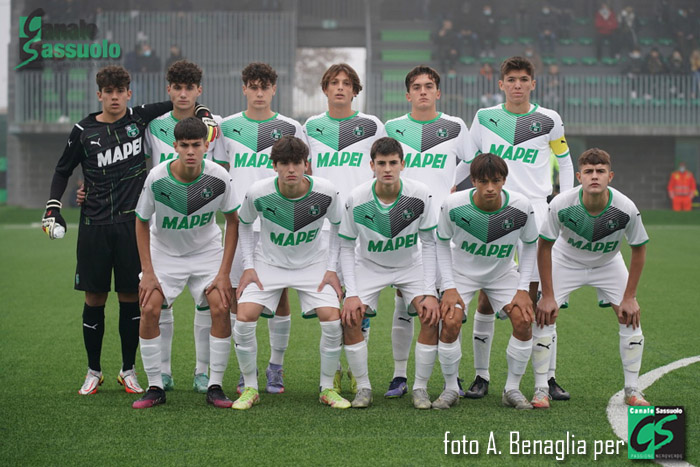 diretta sassuolo parma under 16
