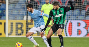 tabellino sassuolo lazio 2-1