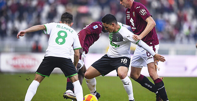 tabellino torino sassuolo