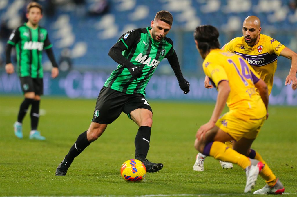 Domenico-Berardi, Sassuolo-Fiorentina 2-1