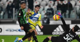 highlights juventus sassuolo 2-1 coppa italia