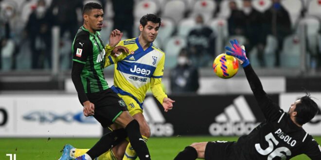 highlights juventus sassuolo 2-1 coppa italia