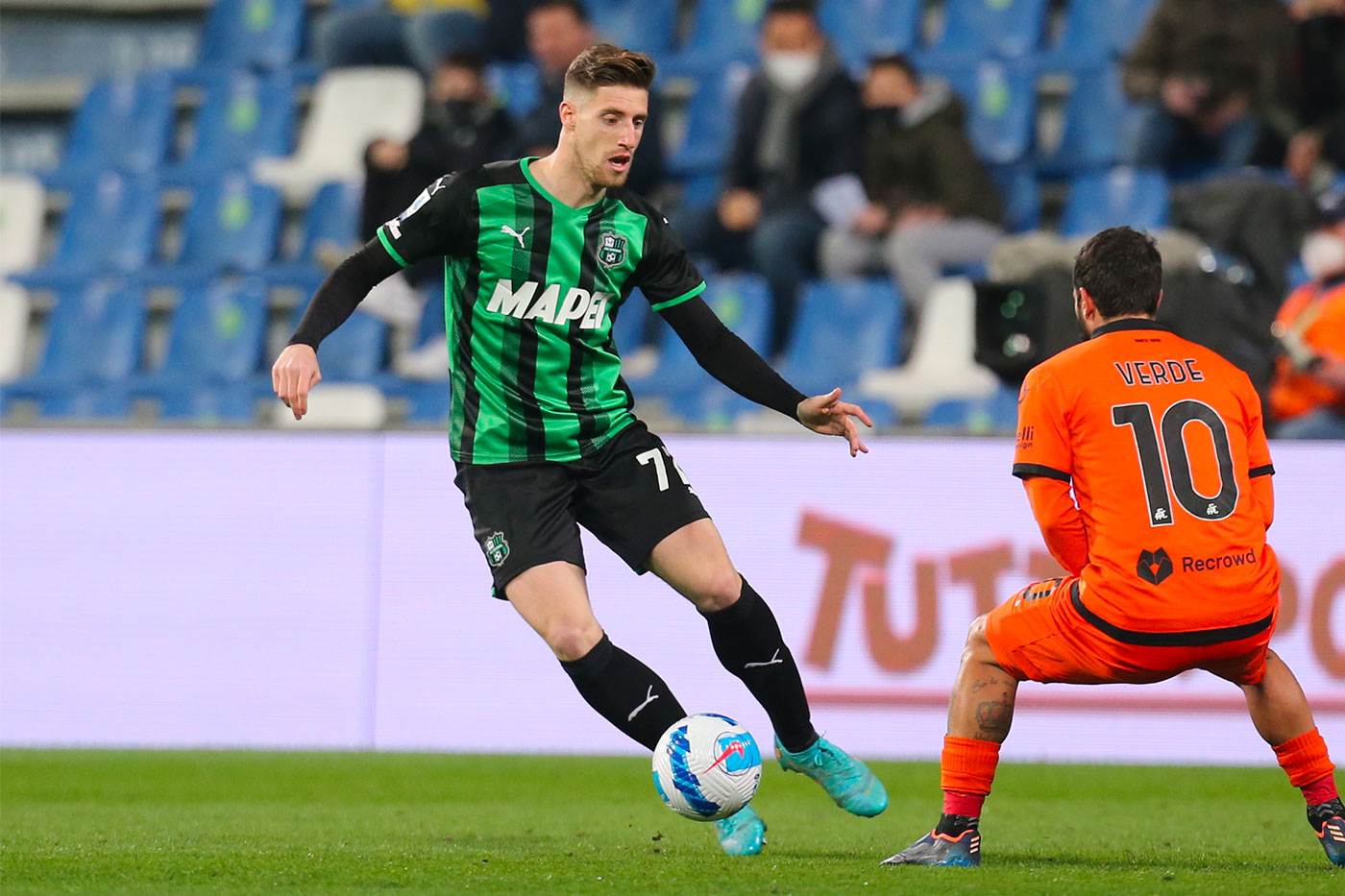 Giorgos Kyriakopoulos, Sassuolo-Spezia