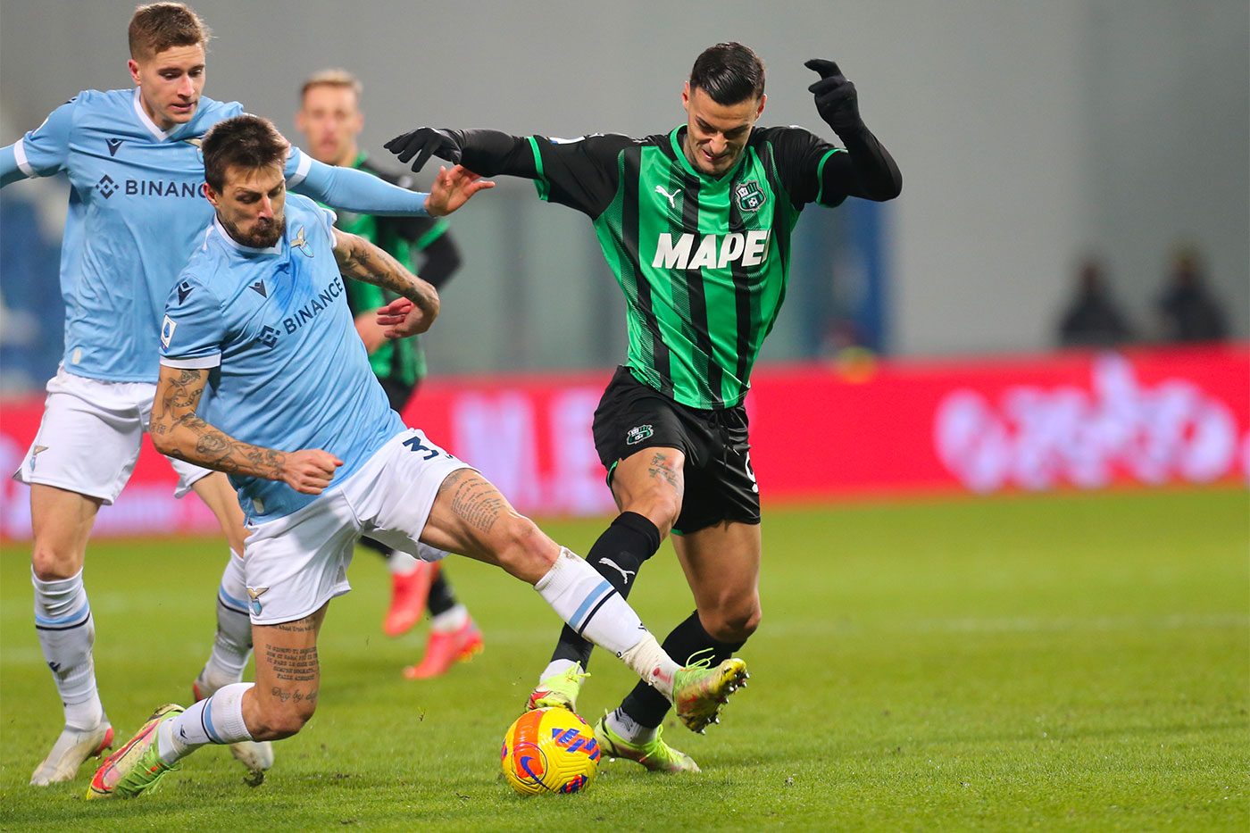 Lazio-Sassuolo precedenti, Gianluca Scamacca, Francesco Acerbi