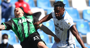 Tabellino Sassuolo-Atalanta 2-1