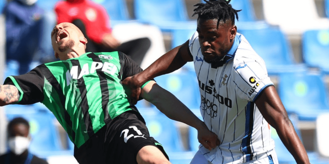 Tabellino Sassuolo-Atalanta 2-1