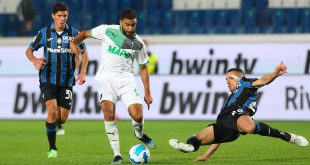 sassuolo atalanta precedenti