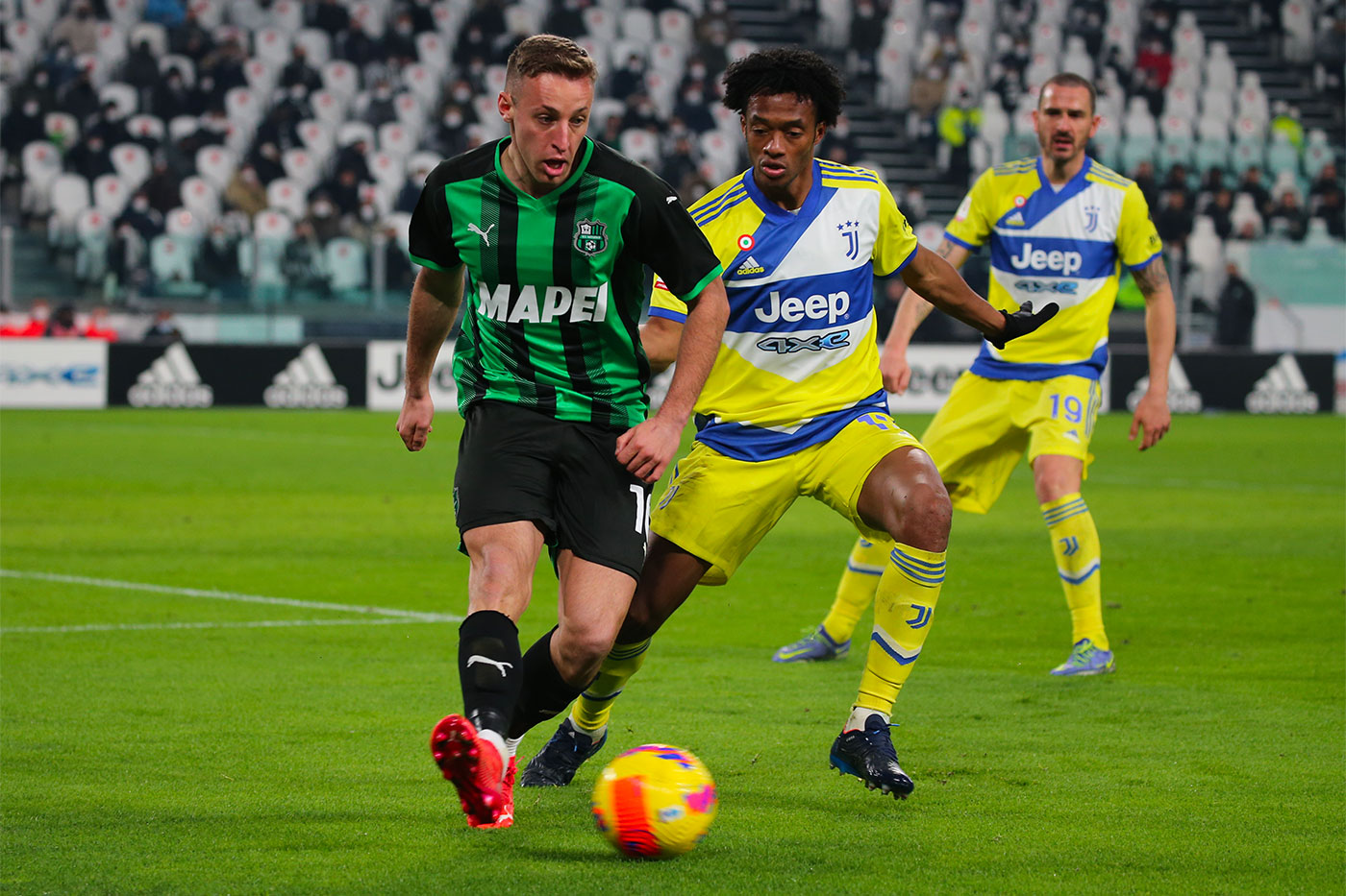 sassuolo-juventus precedenti