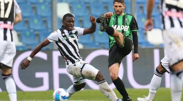 probabili formazioni sassuolo udinese