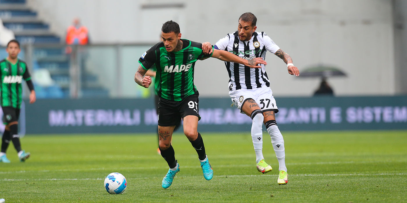 Sassuolo-Udinese 1-1