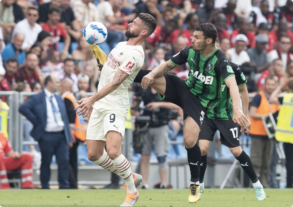 sassuolo milan in tv 