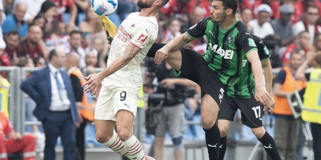 sassuolo milan in tv