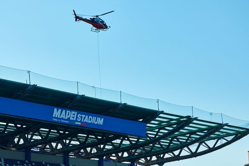 Lavori Mapei Stadium