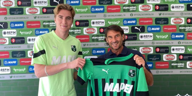 Kristian Thorstvedt sassuolo ufficiale