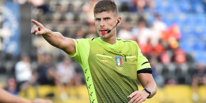 francesco cosso arbitro spezia-sassuolo