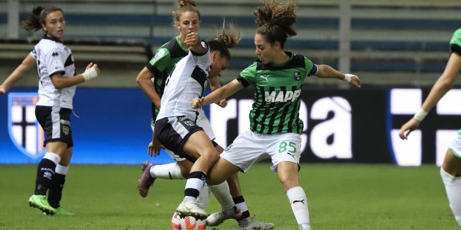 diretta sassuolo parma femminile