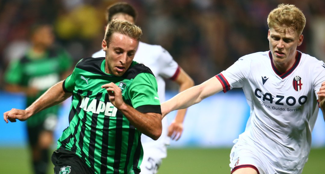 Davide Frattesi, Sassuolo-Bologna 1-1 highlights