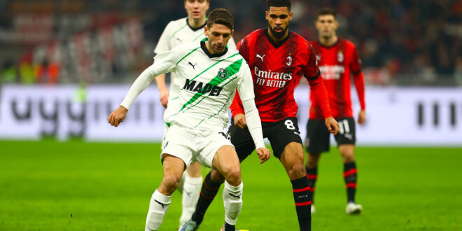 milan sassuolo live