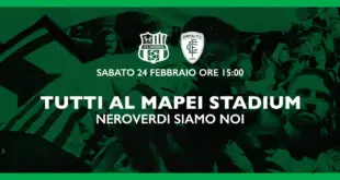 biglietti sassuolo empoli