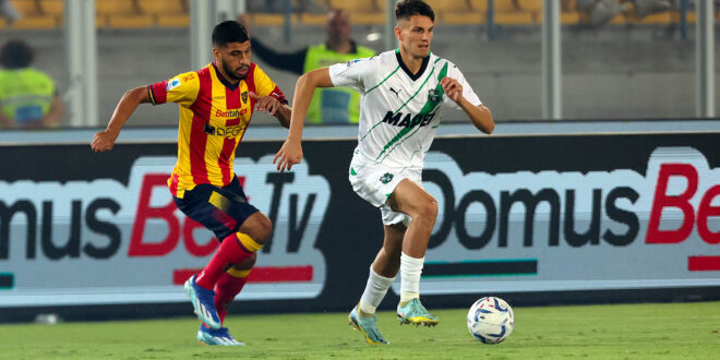 diretta lecce sassuolo