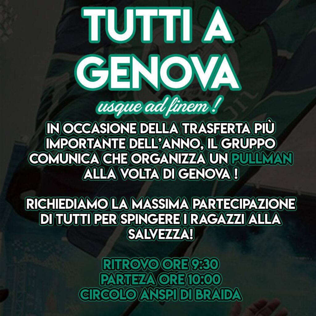 biglietti genoa sassuolo