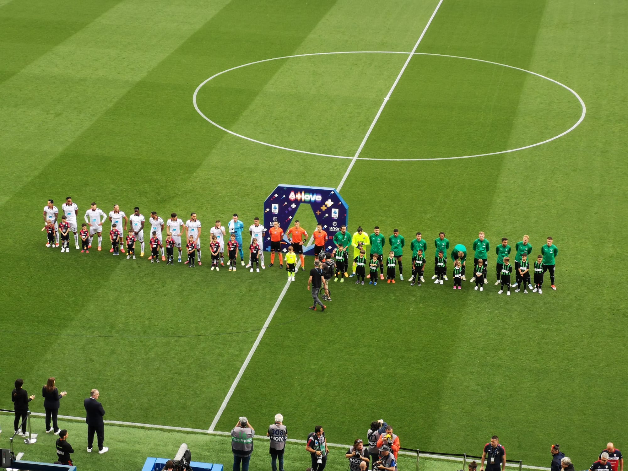 diretta sassuolo-cagliari