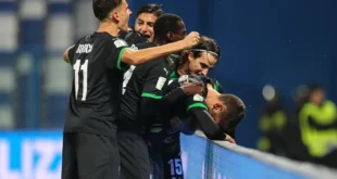 tabellino sassuolo salernitana