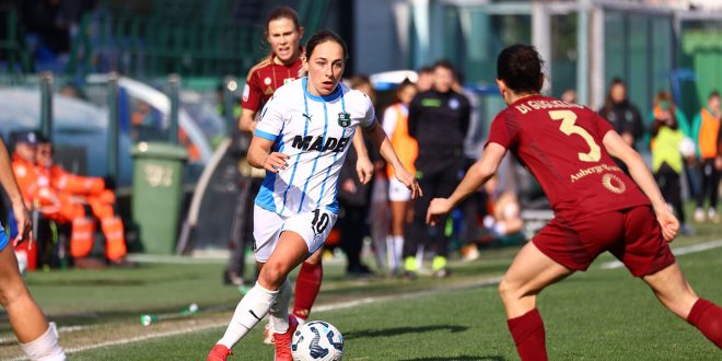 sassuolo roma coppa italia femminile