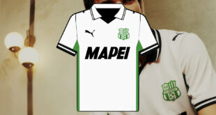 maglia sassuolo away kit trasferta puma 2025 2026