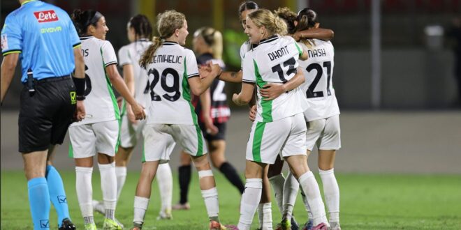 milan sassuolo femminile 0-2