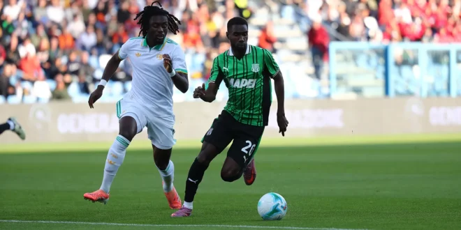 sassuolo-roma 0-1 fadera