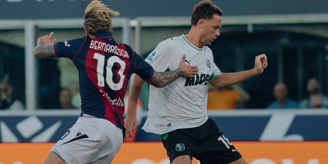 bologna-sassuolo 2-2